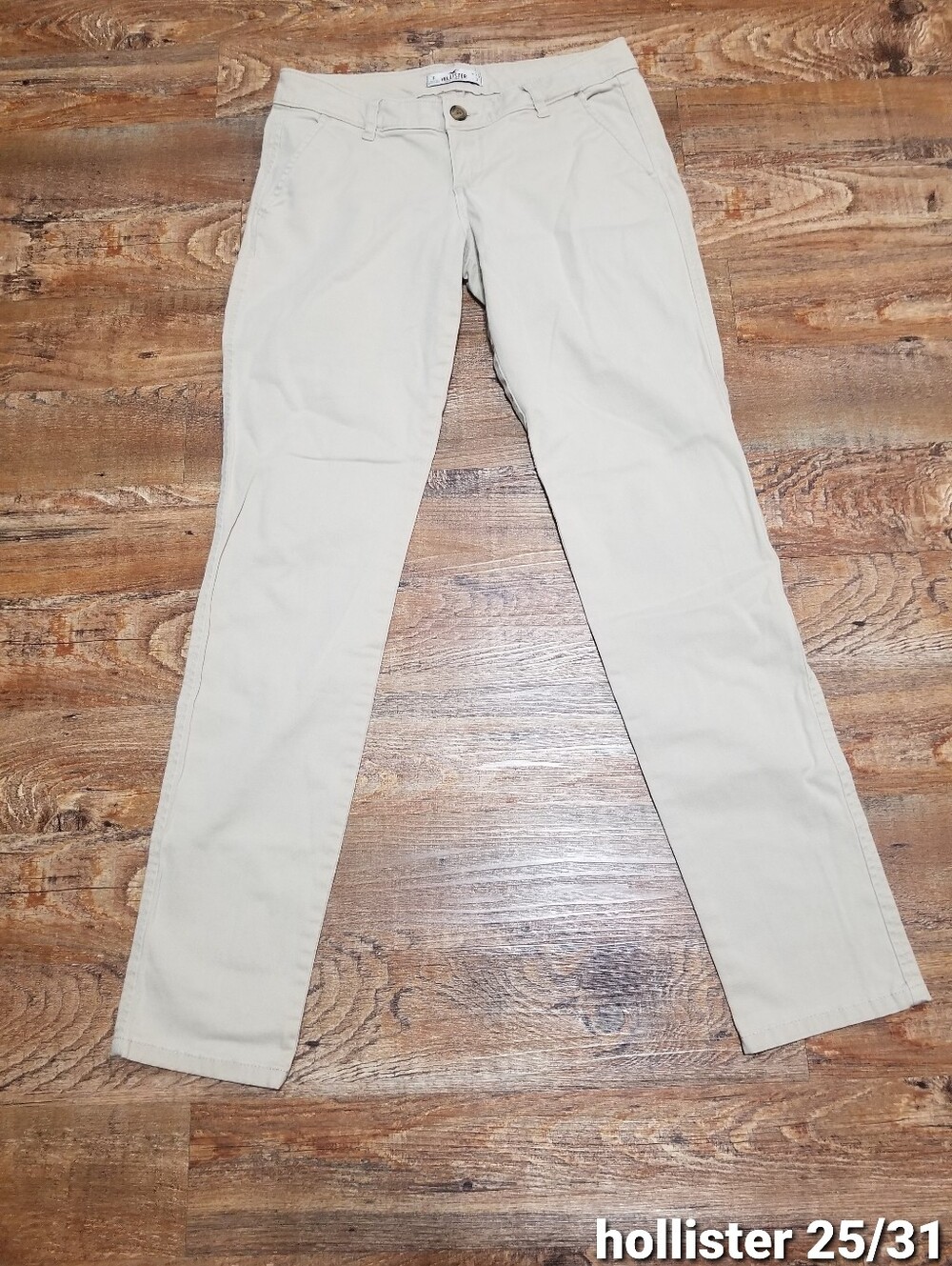 Hollister Beige/Tan Skinny 25/31 Pants